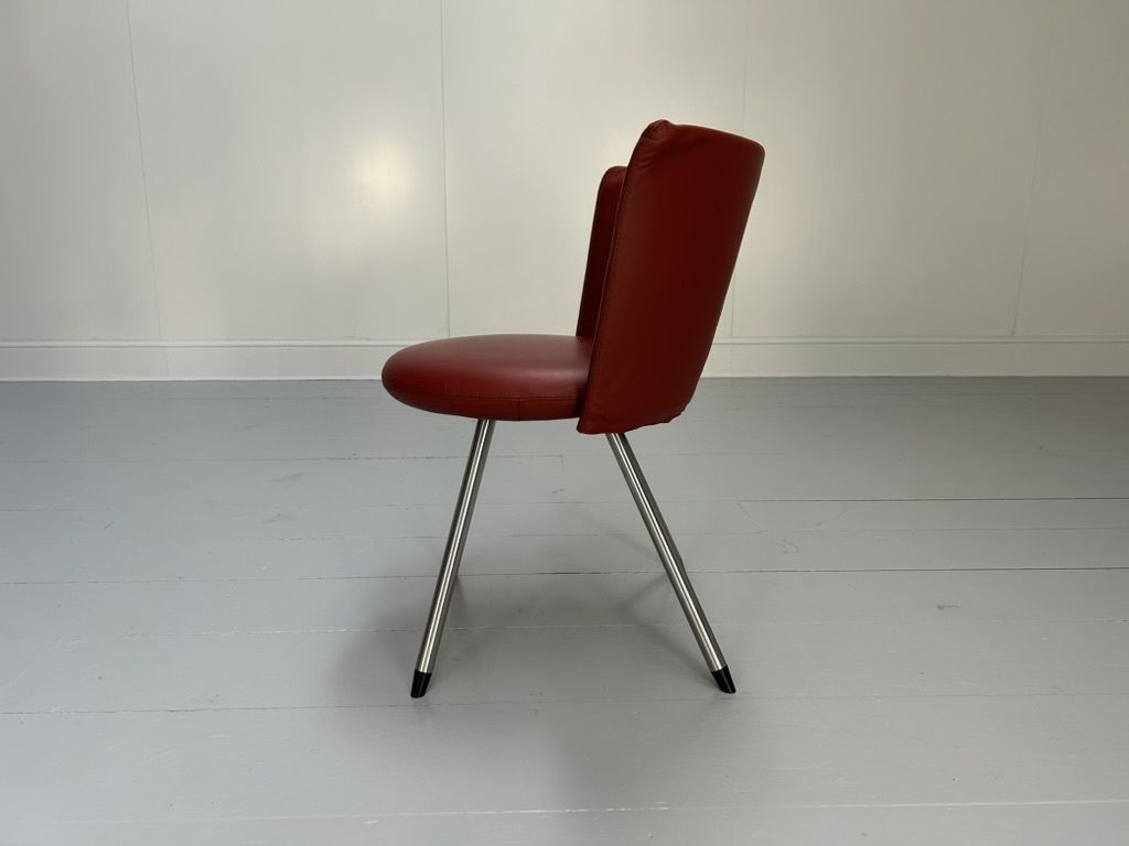 Erik Jorgensen “Ej 11” Cocktail Chair – In Oxblood Leather photo Furniture