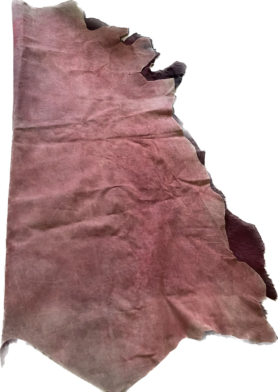 Huge Amazing Retro Style Purple Cow Hide Rug photo furniture