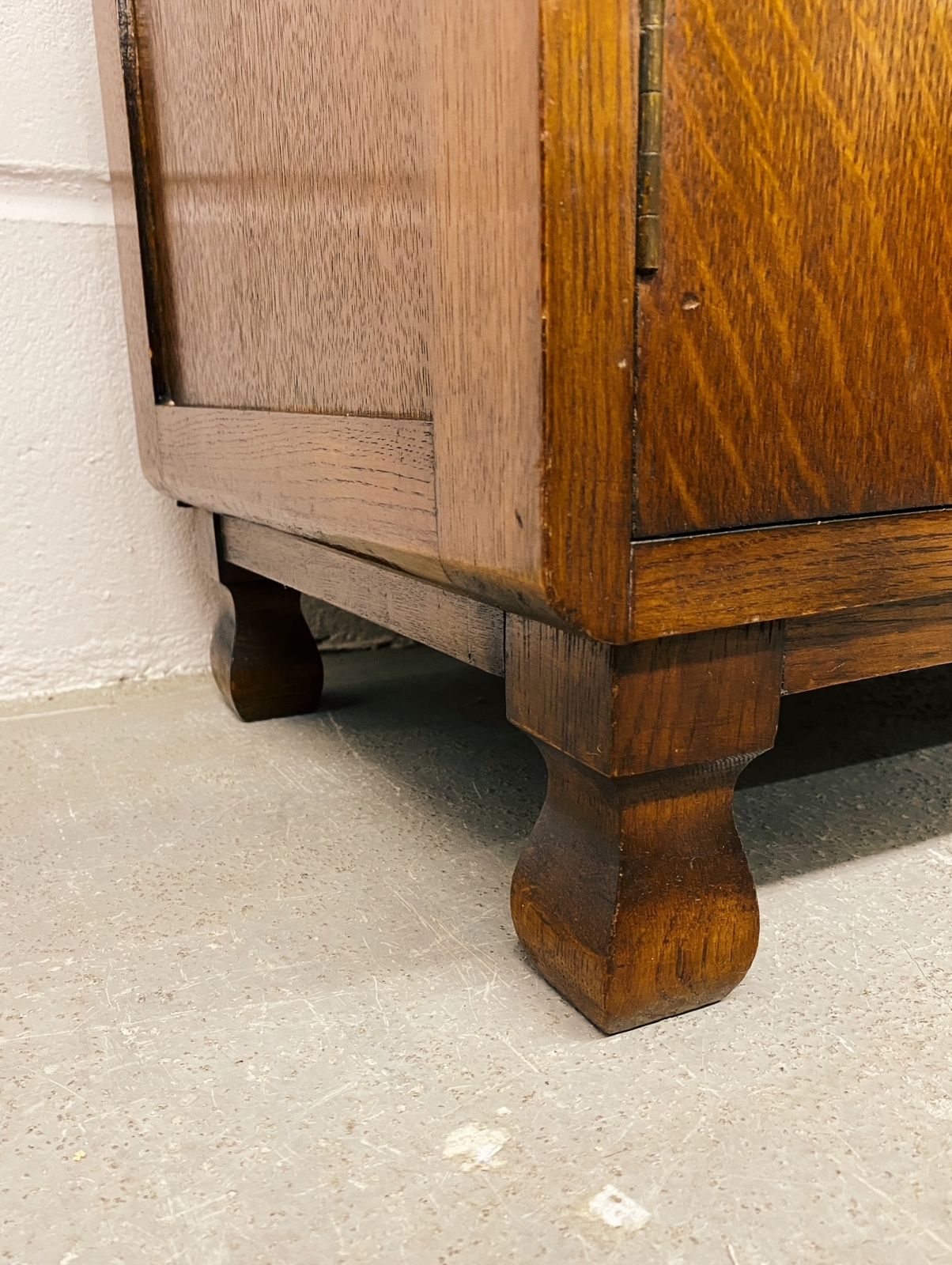 310.0 Art Deco Oak Bureau, Early 20th Century photo