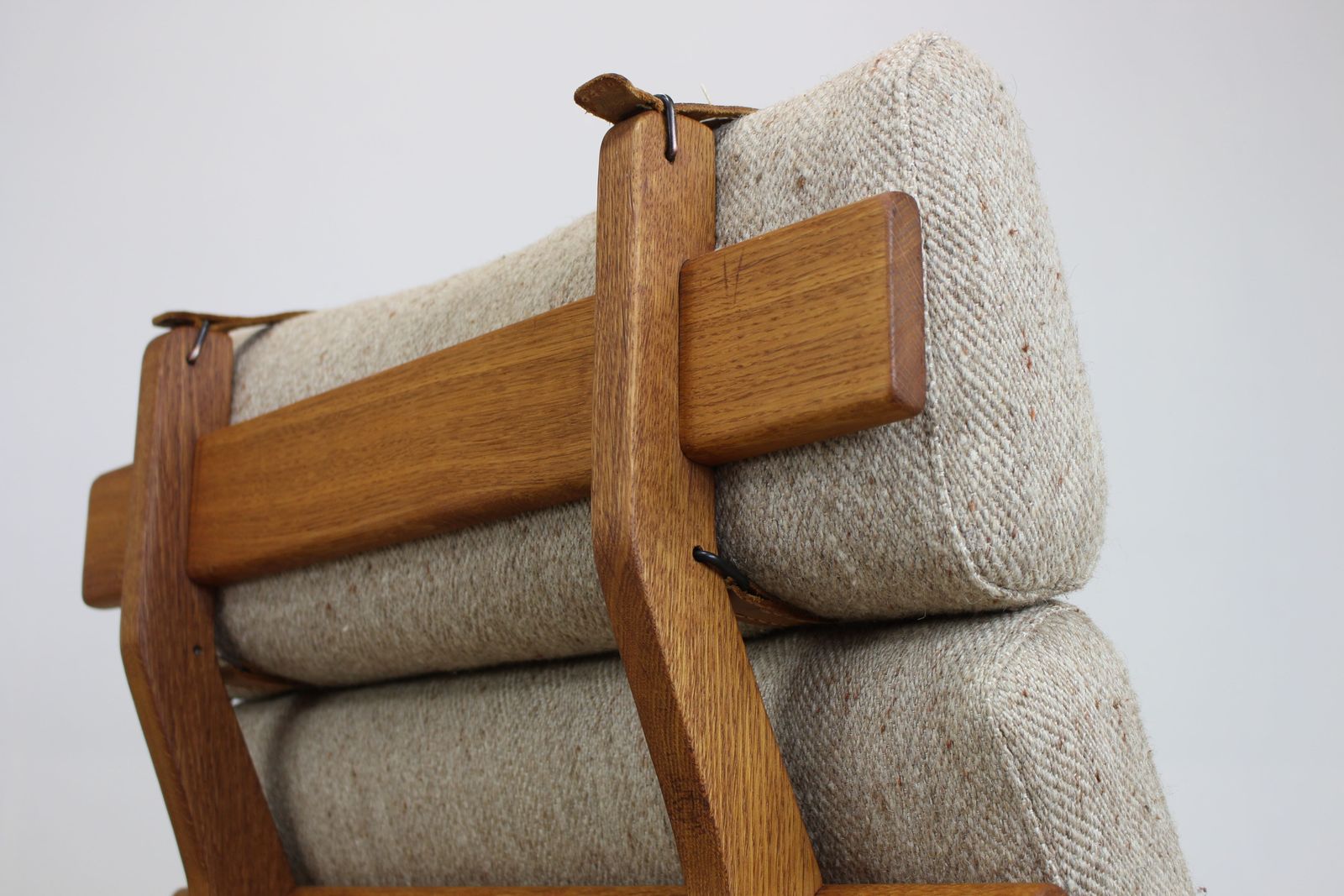 Pair Of Oak Hunting Chairs By Aksel Dahl For Kp Mobler photo Furniture