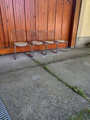 Italian Dining Chairs By Gastone Rinaldi, 1970s, Set Of 4