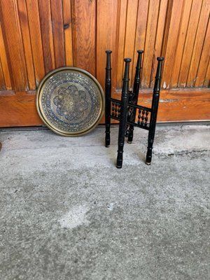 Moroccan Side Table, 1950s photo furniture