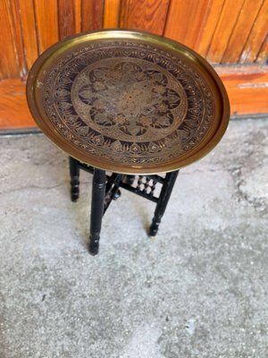 Moroccan Side Table, 1950s photo vinterior