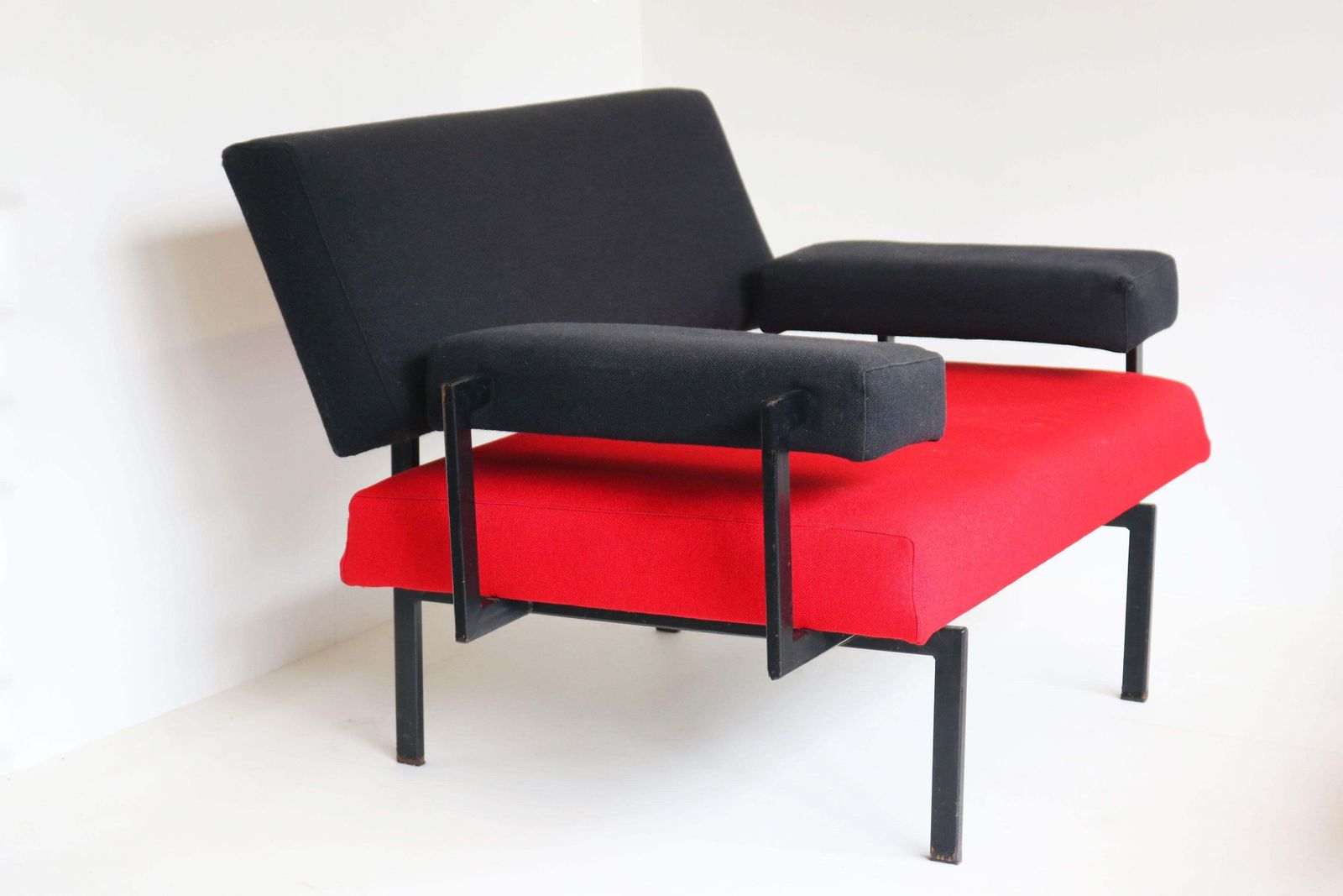 Paar U+N Serie Lounge Chairs Van Cees Braakman Voor Pastoe – Japanse Serie photo vinterior