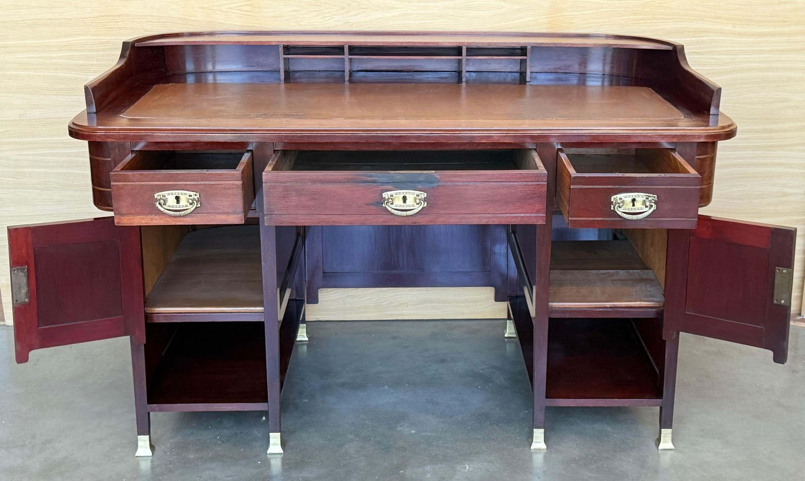 Bureau Art déco à deux faces et deux niveaux photo buy