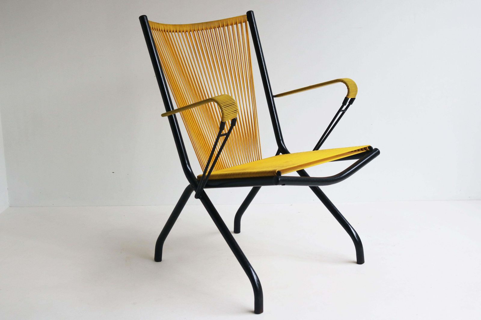 Rare Lounge Chair By Andre Monpoix 1950 France Foldable photo Furniture