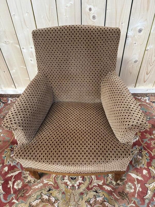 Fauteuil Bergère De Style Louis XVI photo furniture