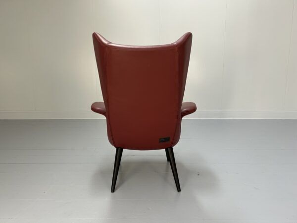 Moroso With Diesel “Longwave” Armchair – In Oxblood “Cat Z” Leather photo for sale