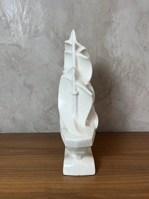 Vintage Ceramic Boat, 1920s photo vinterior