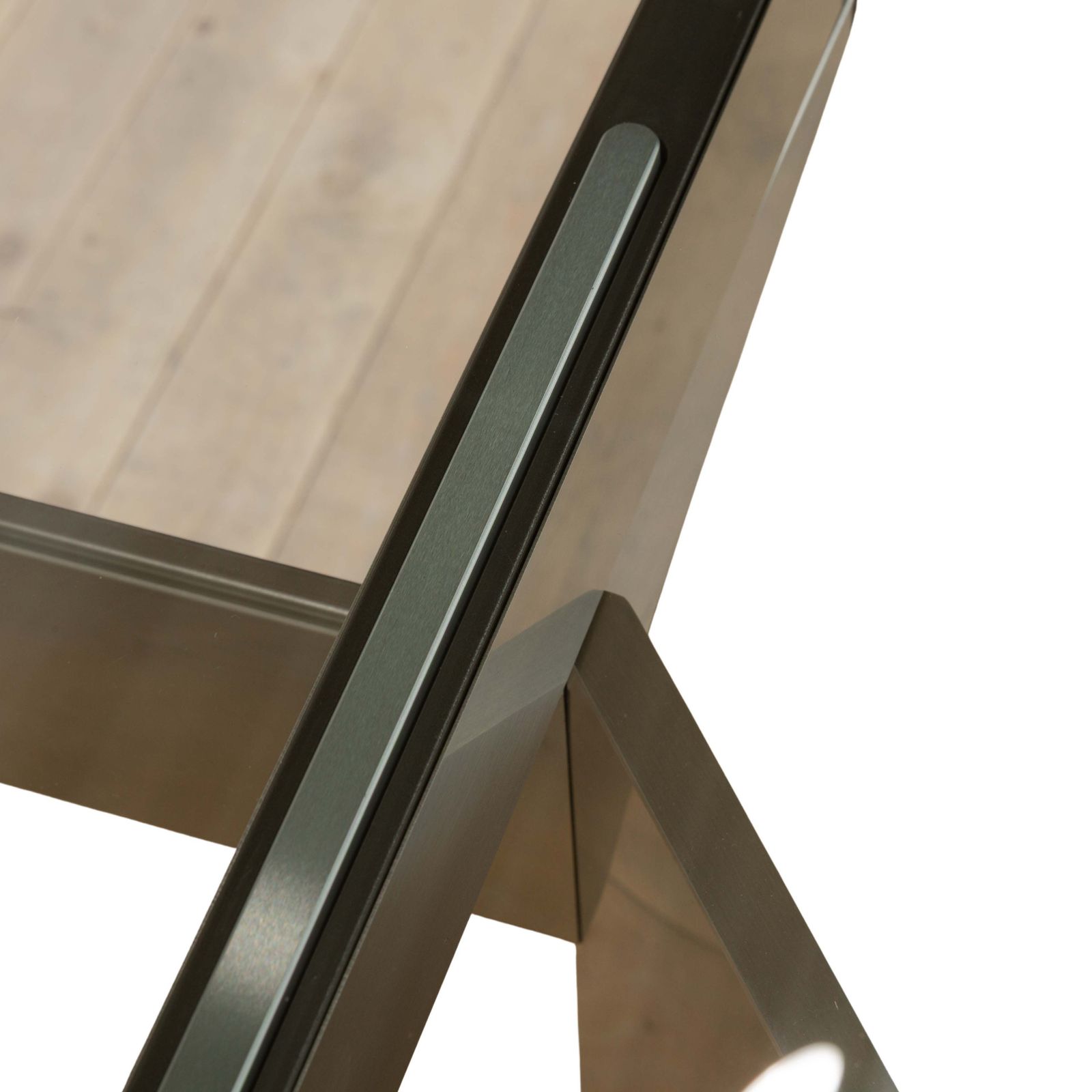 Cattelan Italia Glass Table Silver 160 240 X 77 Cm photo Furniture