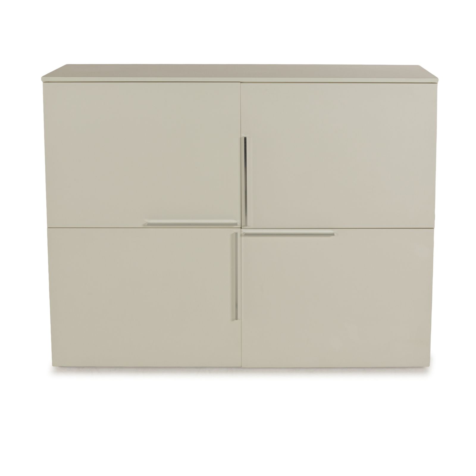 photo furniture Buffet Misura Emme Plan en bois blanc crème