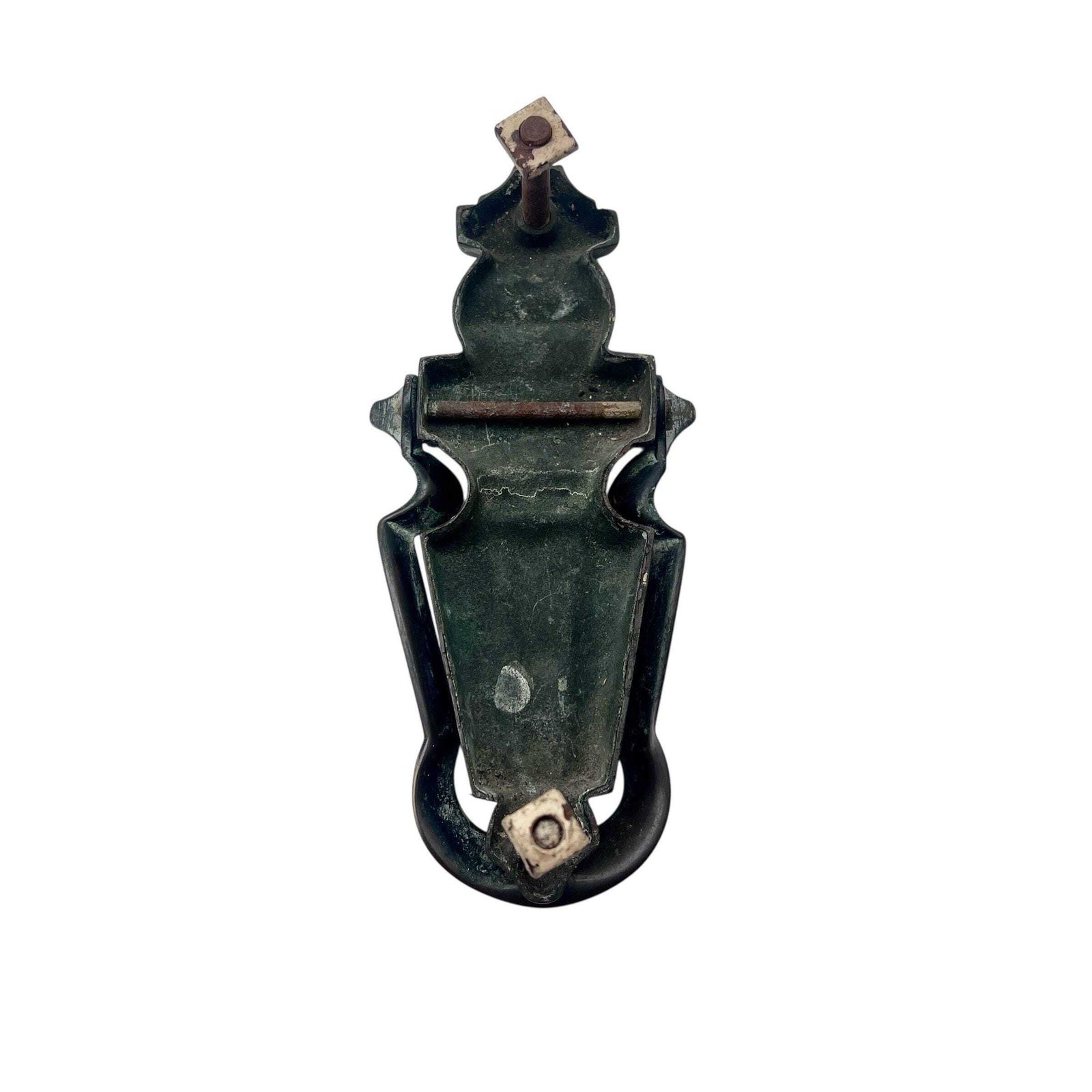 Antique Victorian Brass Door Knocker   Door Furniture   Home Decor photo for sale