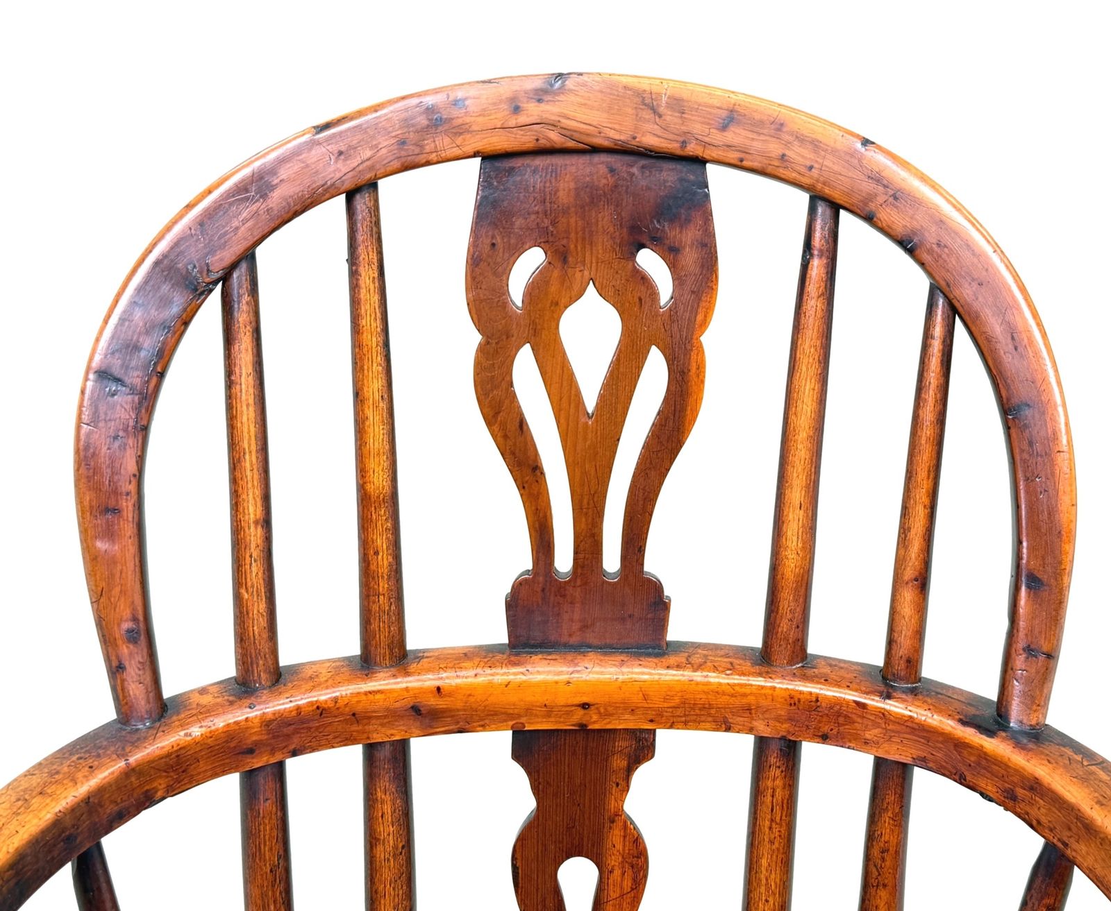 1650.0 Yew Wood 19th Century Childs Windsor Armchair (England, Circa 1820) photo