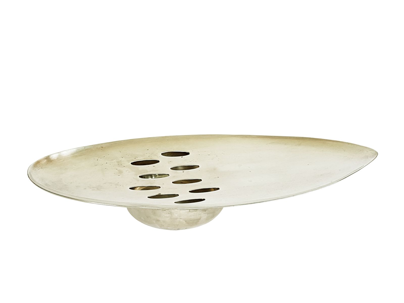 photo furniture Silver Plated Metal Fish Kettle By Lino Sabattini For Christofle, Italy, 1960s