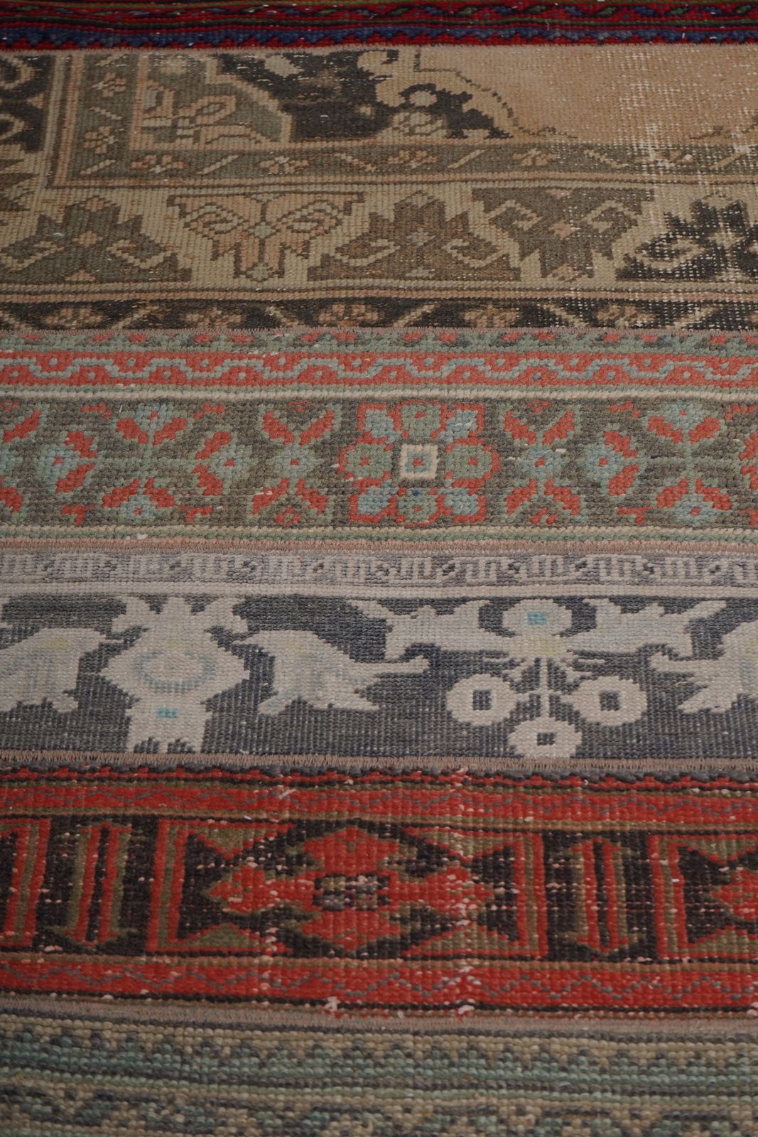1960s Turkish Oushak Extra Long And Wide Runner   Stair Tread 2'4'' X 524'9'' photo for sale