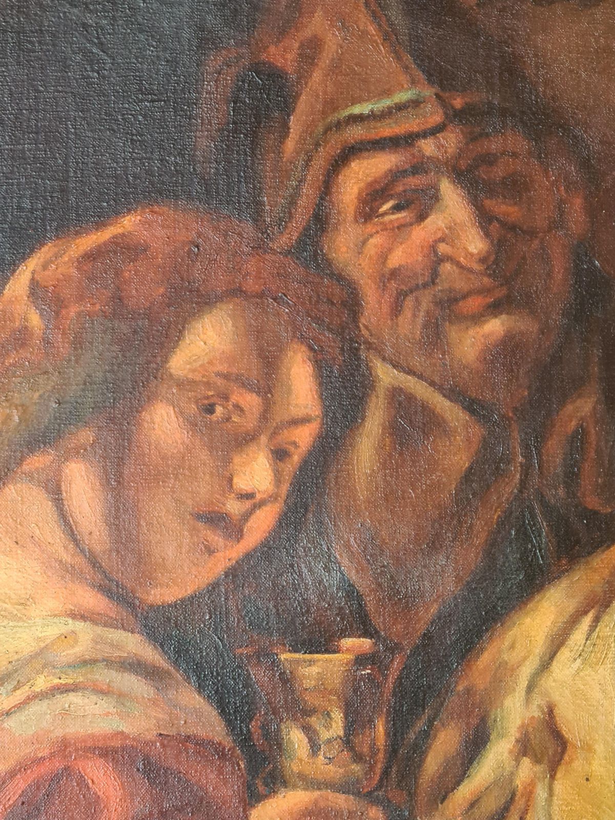 Le Roi Boit, The King Drinks, After The Painting By Jacob Jordaens From 1640 photo furniture
