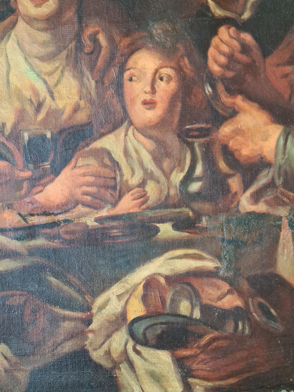 photo furniture Le Roi Boit, The King Drinks, After The Painting By Jacob Jordaens From 1640