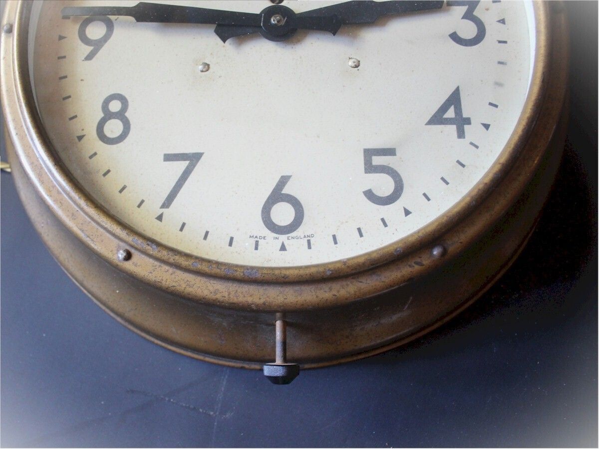 Smiths Sectric Metal Framed Industrial Wall Clock photo furniture