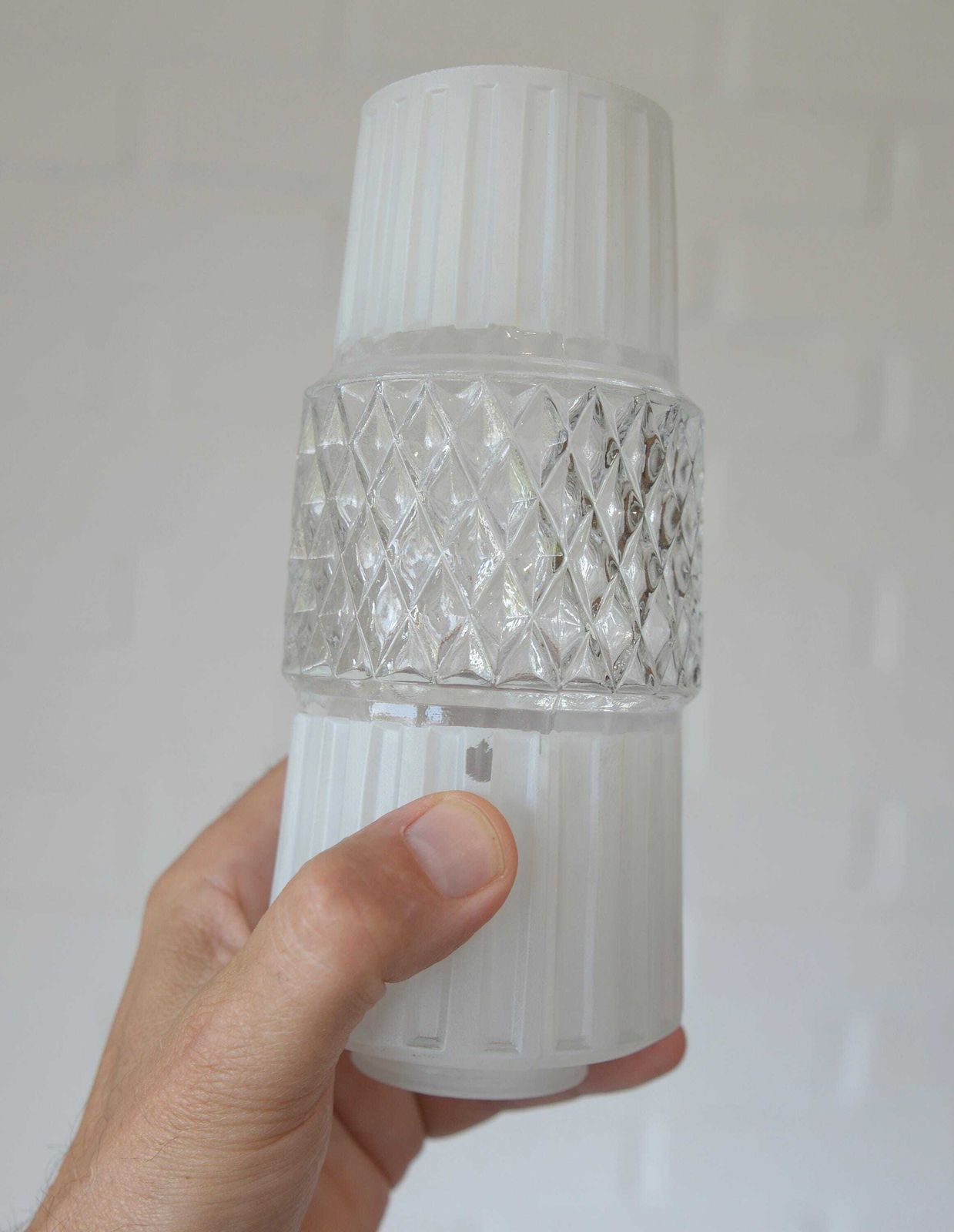 photo furniture Vintage Scandinavian Style Lamp / Double Wall Sconce / Mid Century Modern / Space Age Light Fixture / Yugoslavia 1960's / Flush Mount Light