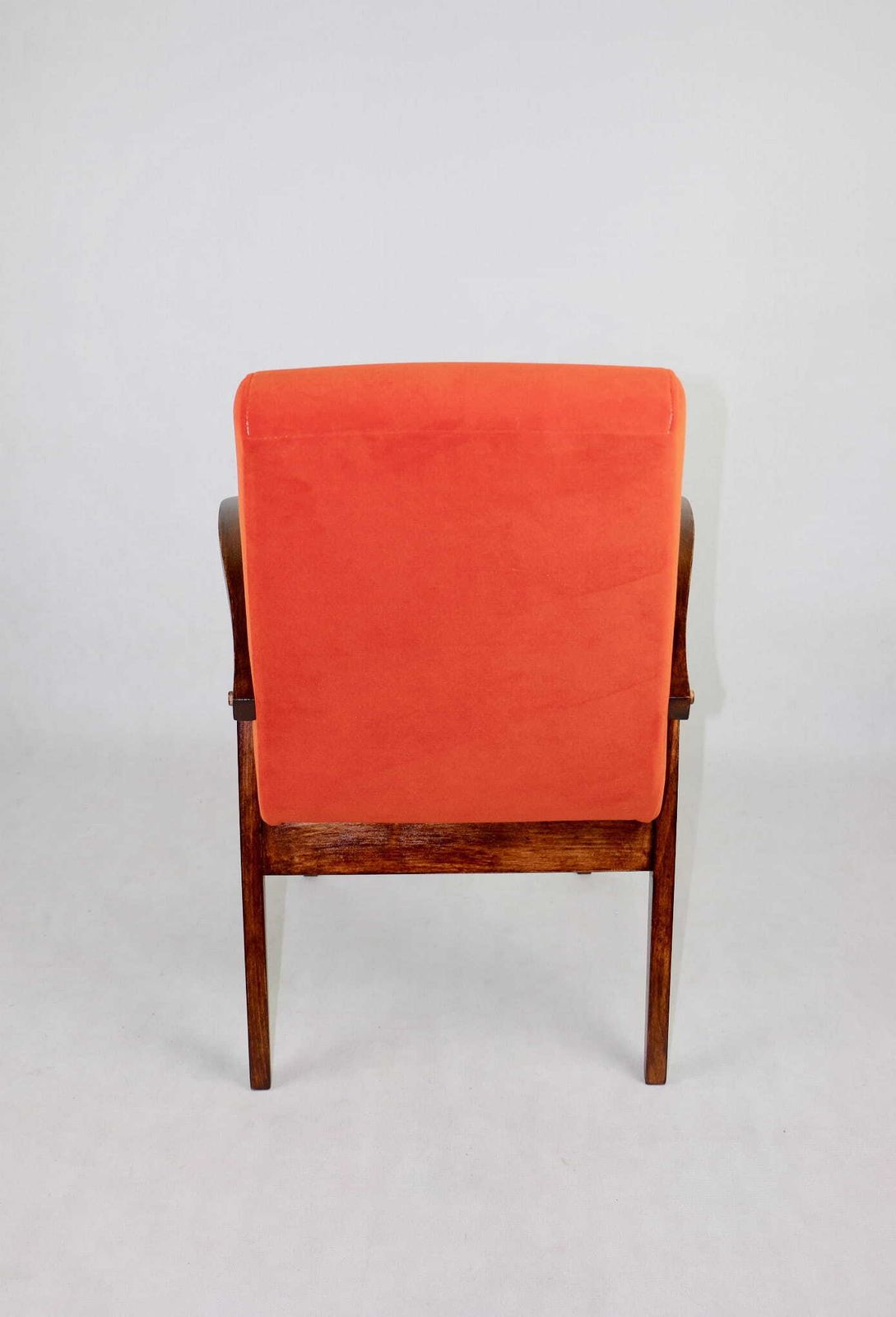 Vintage Armchair 300 123, Designed By Projekt M. Puchały, Orange   Orange photo vinterior