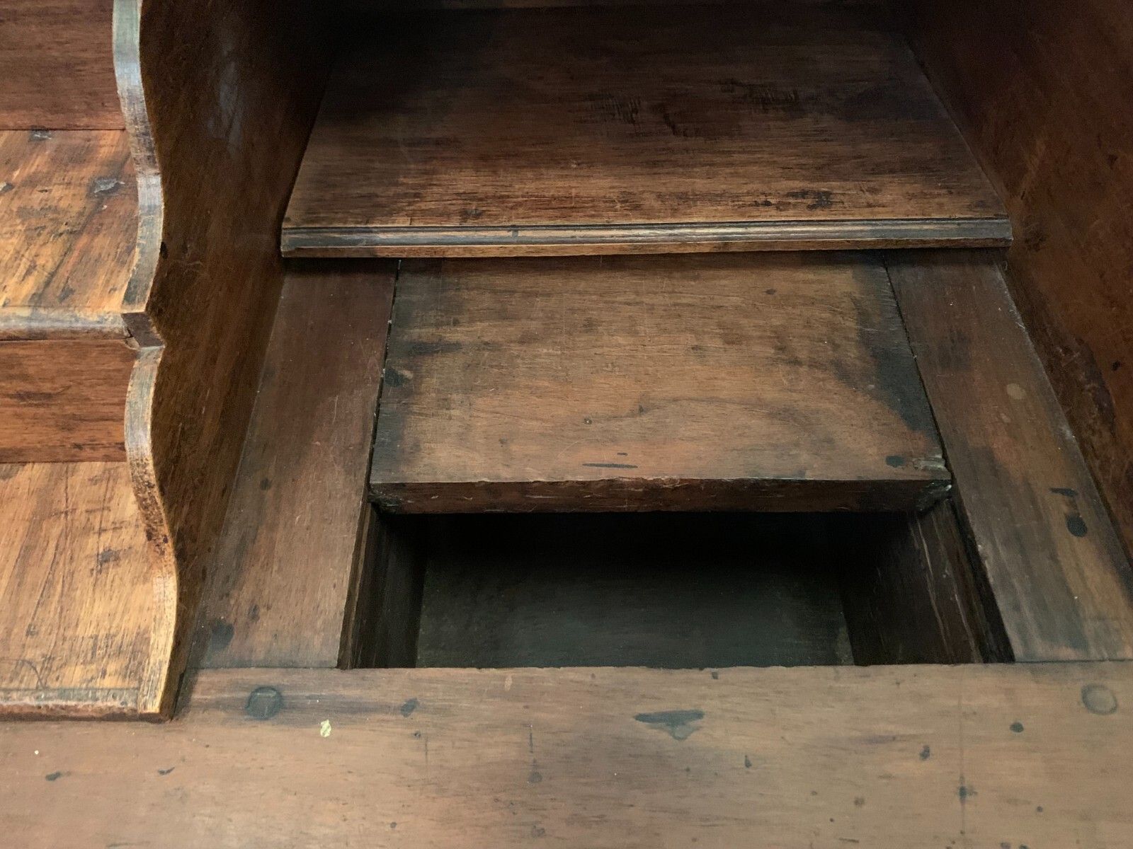 Louis XV Solid Walnut Slope Desk From The 18th Century photo Furniture