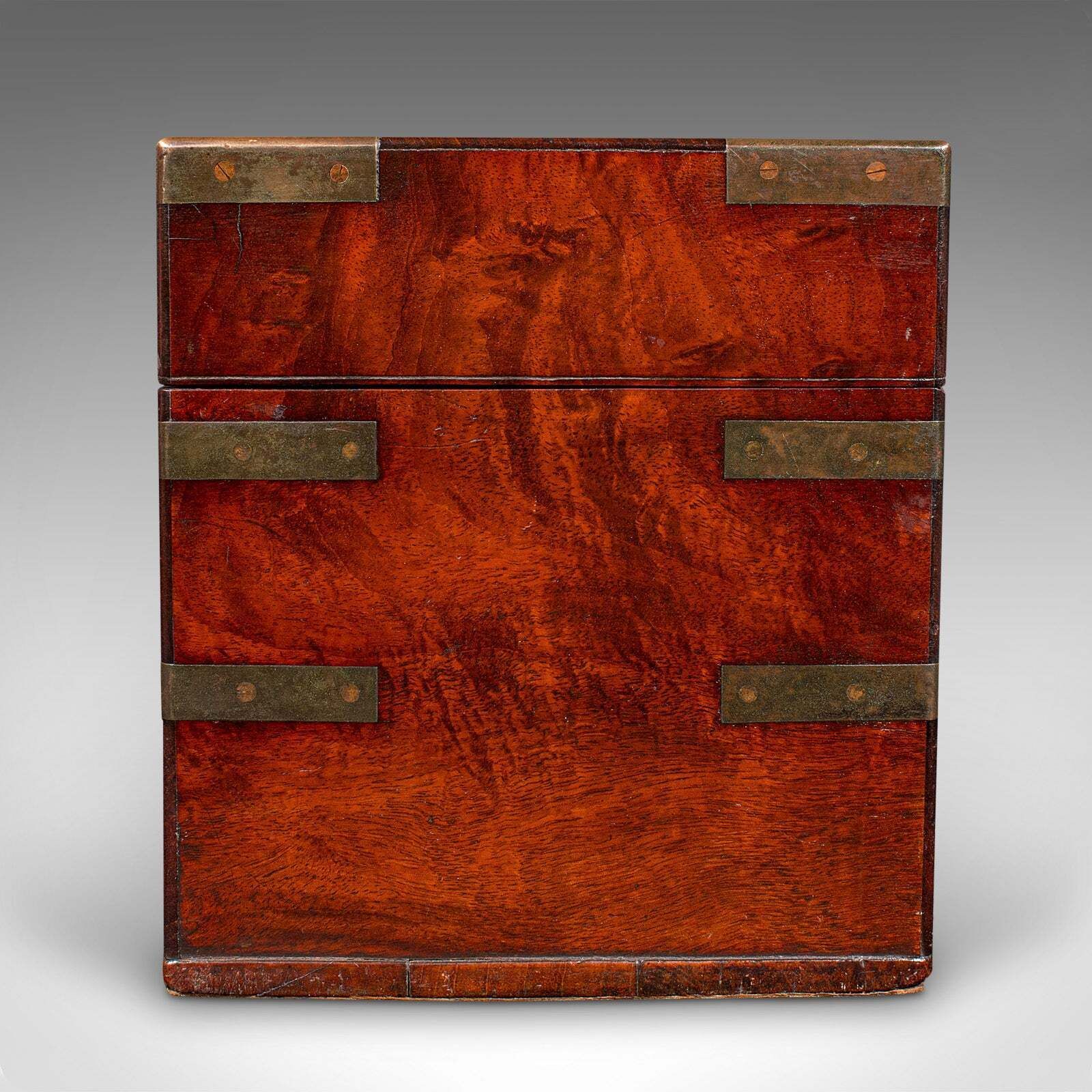 Antique Campaign Apothecary Box, English, Chemist’s Case, Georgian, Circa 1780 photo vinterior