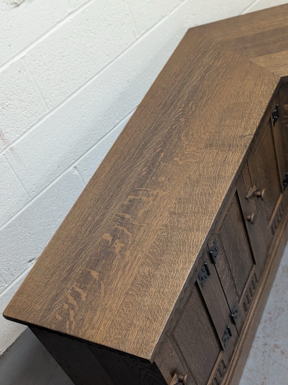 photo furniture Nigel Griffiths Solid Oak Collectable Media Unit