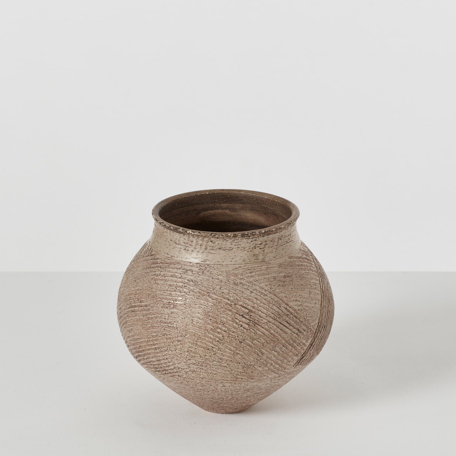 Jason Wason Ovoid Studio Pottery Vase Uk, 20th Century photo for sale