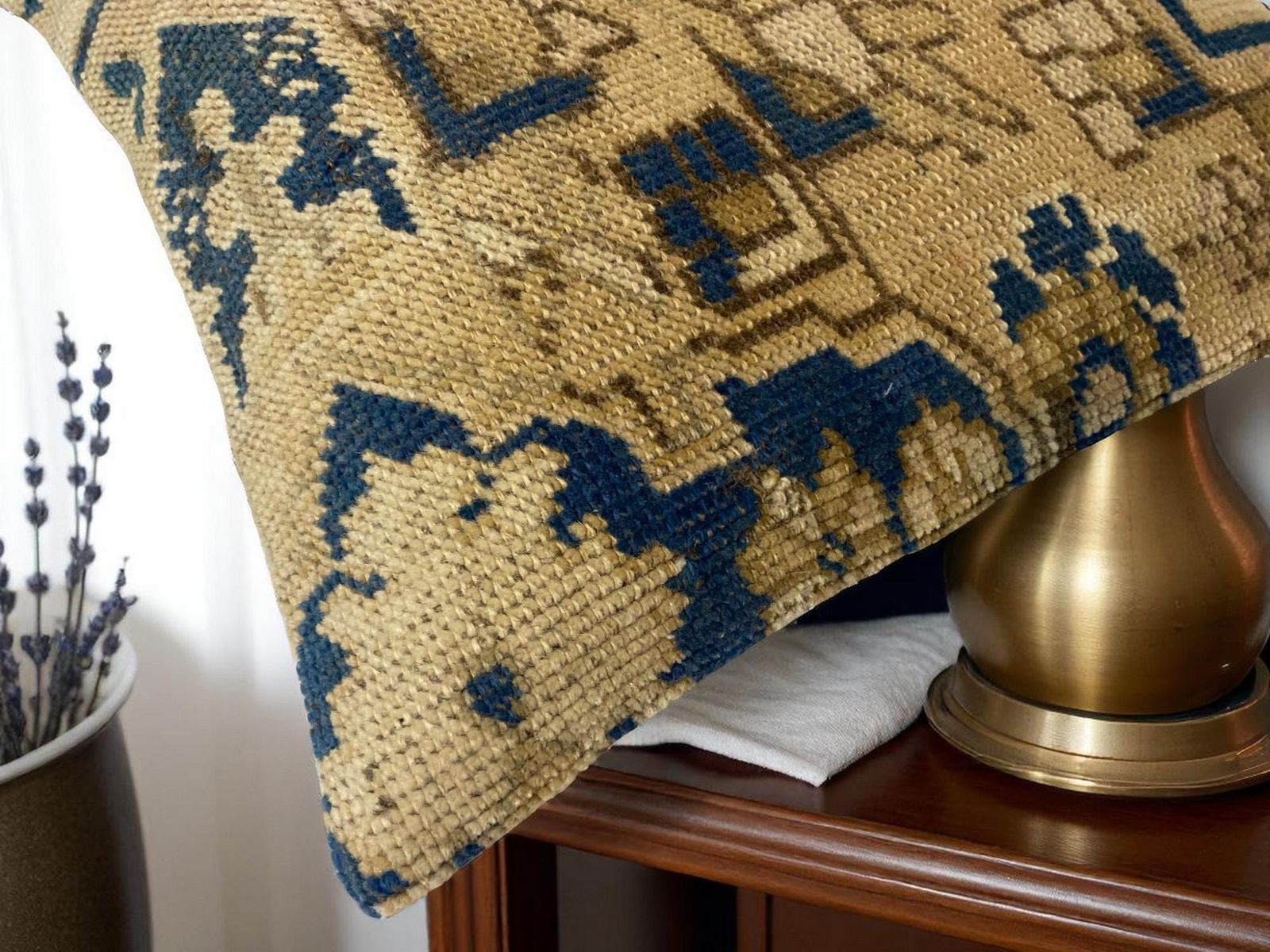 Hand Made Kilim Faced Cushion 16 X 16 Inches, Anatolian Kilim Pillow, Handmade Cushion Cover, Turkish Decor, Home Decor Accent photo Textiles