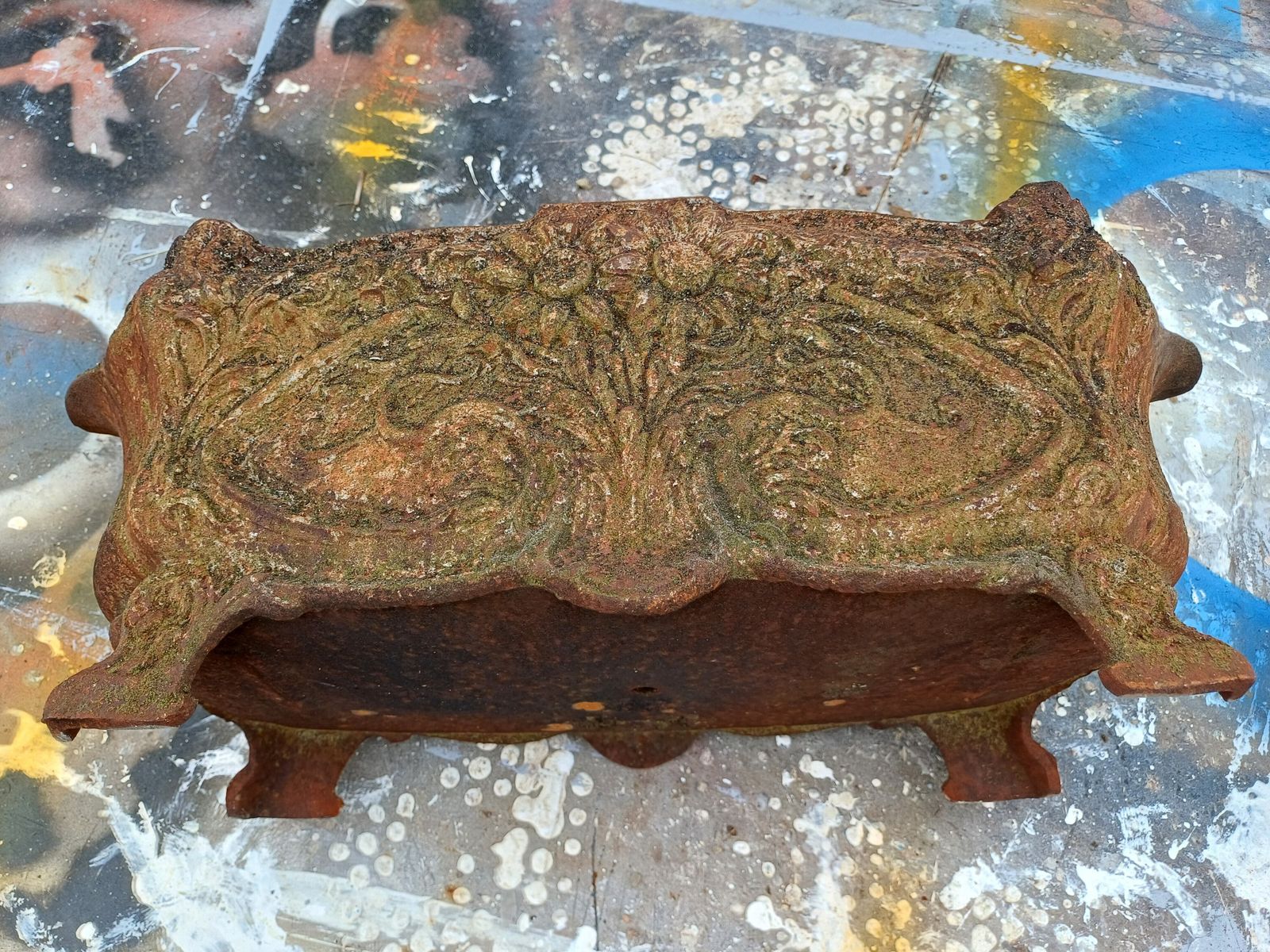 Set Of 2 Cast Iron Planters 1900 From Charleville   Mézières photo Garden Decor