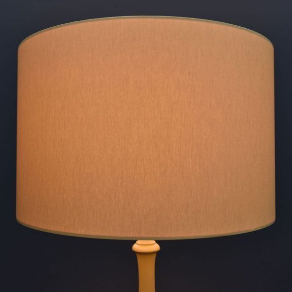 Mustard Floor Lamp With Matching Shade And Cable photo Lighting