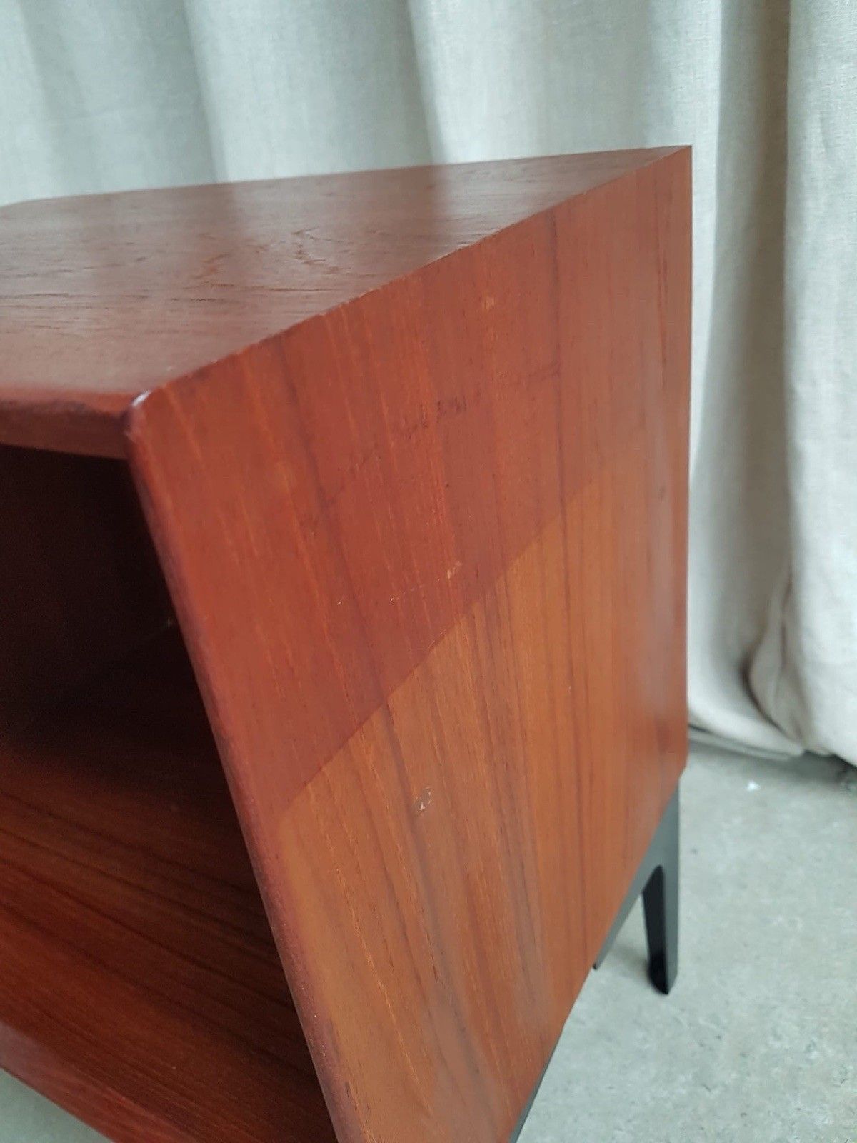 photo buy Vtg Pair Of Danish Teak Mid Century Bedside Tables Nightstands Retro Scandi R896