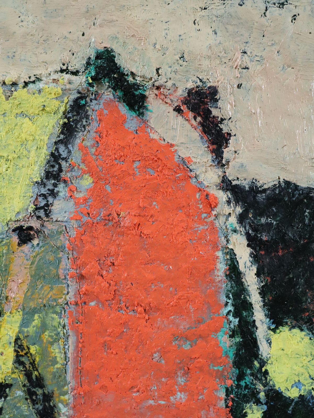 Lloyd Durling Abstract Plants , Oil Painting photo vinterior