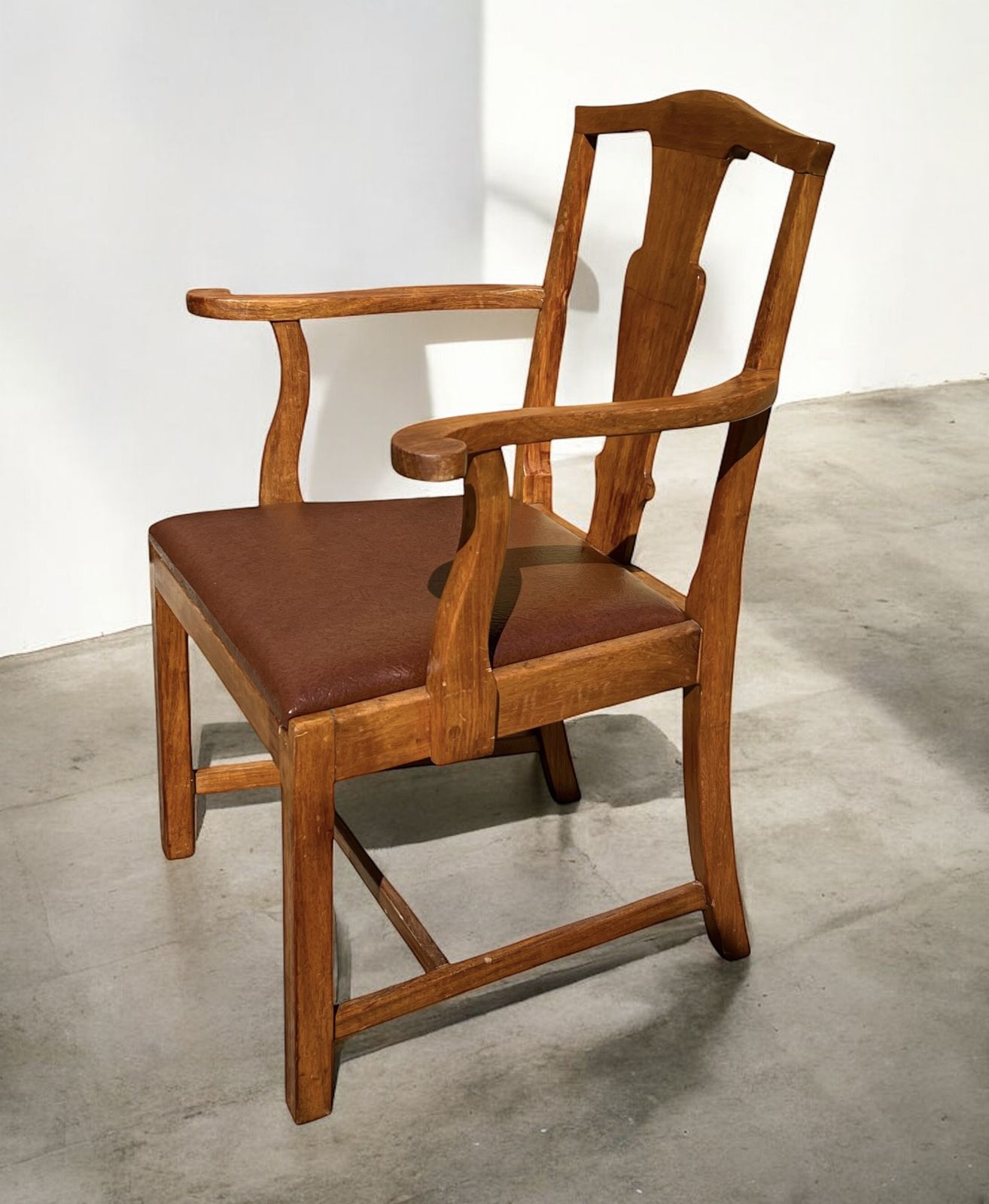Oxford University Teak Office Chair