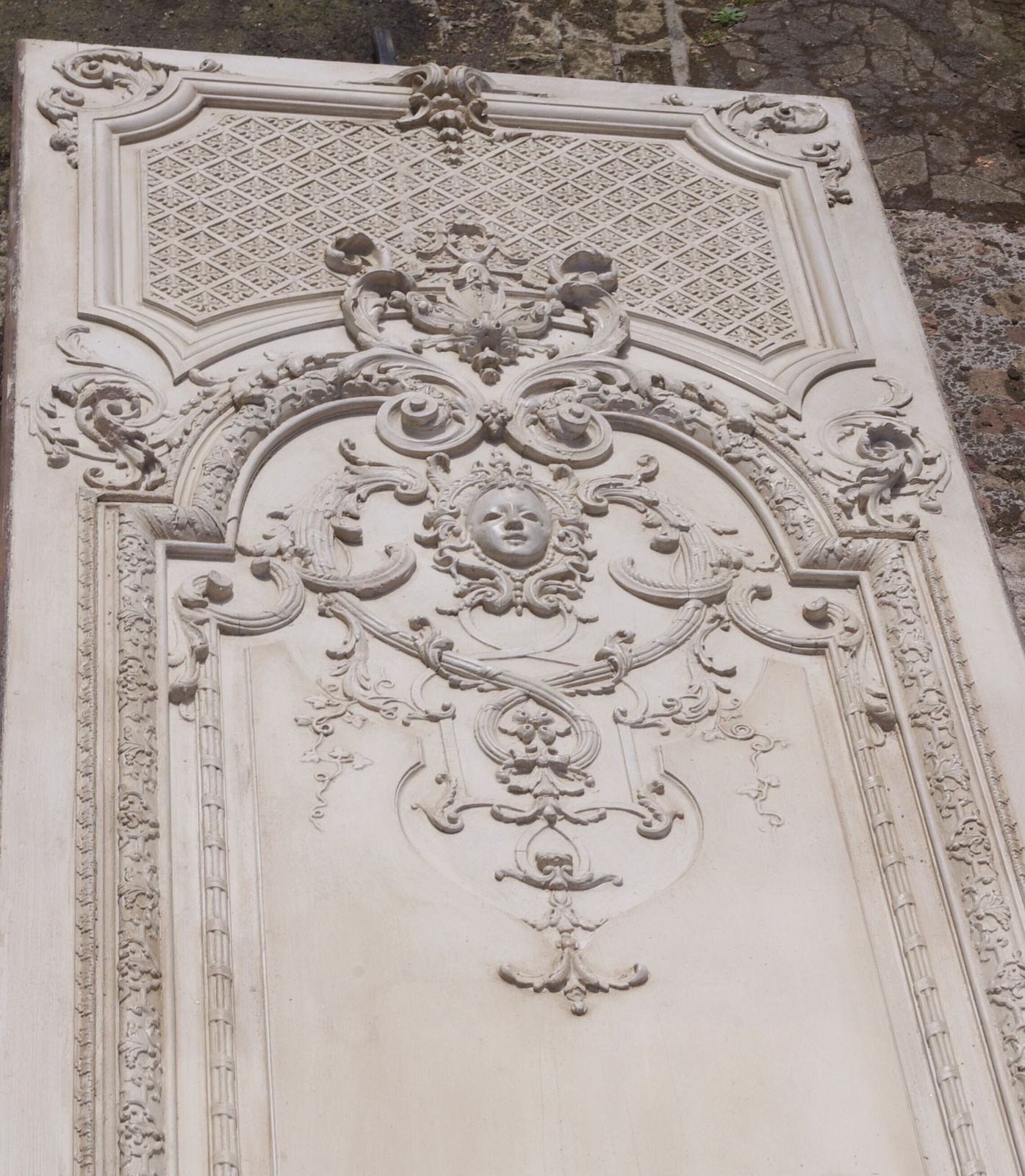 5500.0 Pair Of 19th Century French Painted Decorative Boiserie Wall Panels photo
