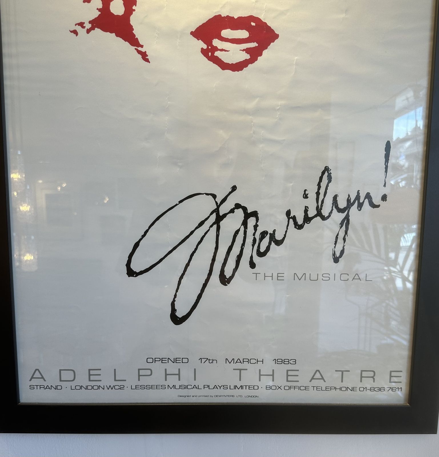 Original Marylin Monroe Pop Art Posters By Dewynters, 1983 photo for sale
