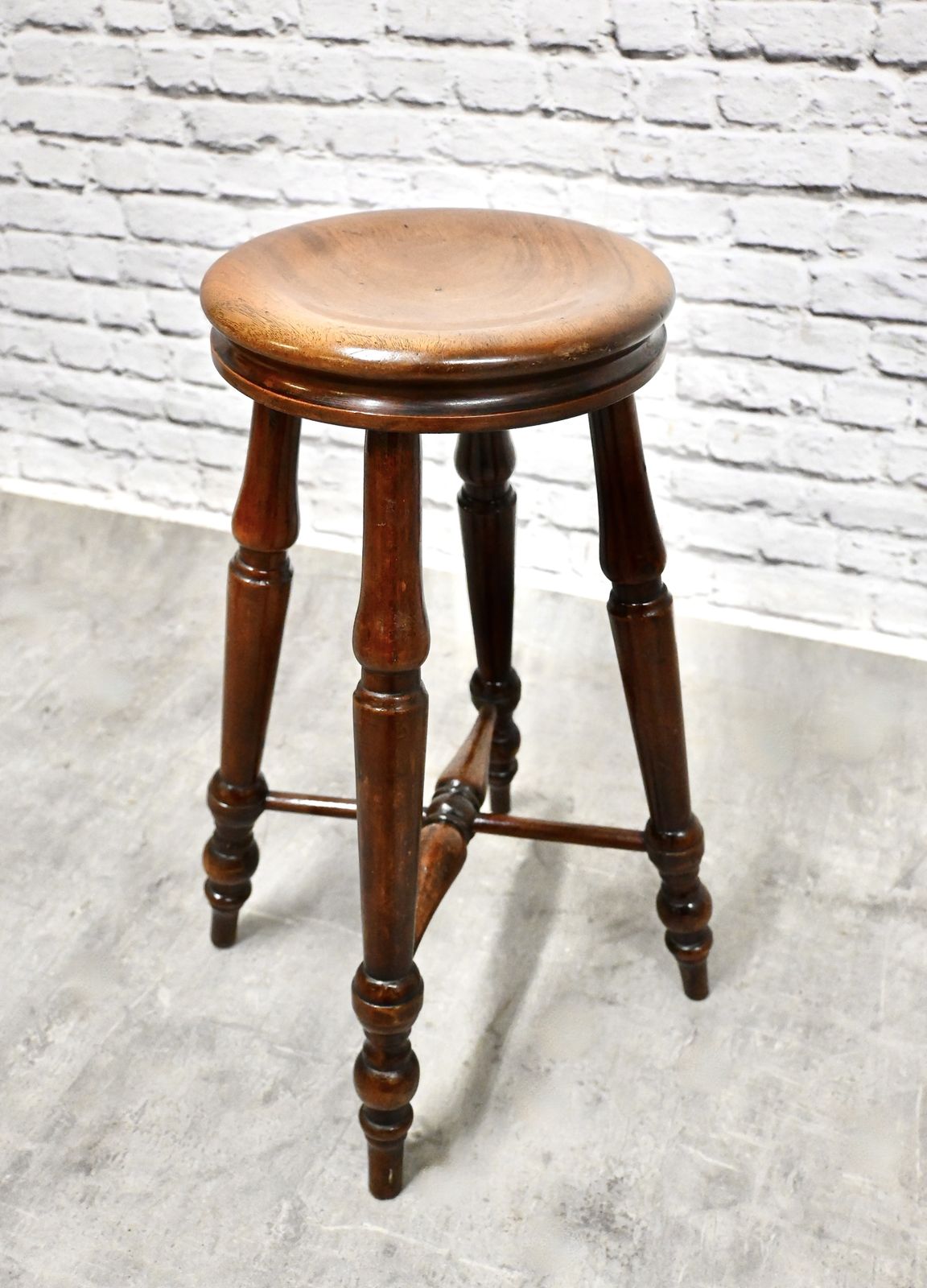 Antique Country House Stool