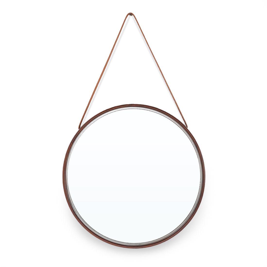 Teak Wall Mirror By Uno And Osten Kristiansson For Luxus, 1960s photo Home Decor