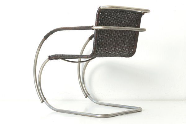 41005.0 Weissenhof Mr 20 Armchair By Ludwig Mies Van Der Rohe For Berlin Metallgewerbe Josef Müller, Germany, 1927 photo