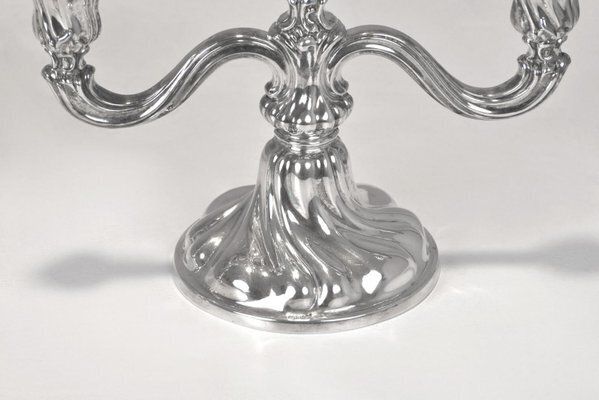photo for sale Silver 830/1000 Candelabras, Germany, 1935, Set Of 2