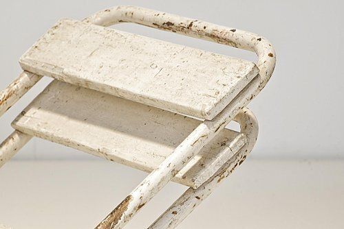 photo for sale Garden Chairs In Metal By Erich Dieckmann, Germany, 1930, Set Of 2
