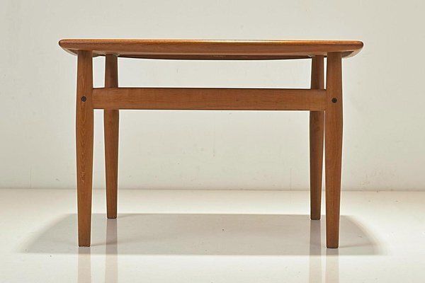 Side Table In Teak By Grete Jalk For Glostrup Møbelfabrik, Denmark, 1960s photo vinterior