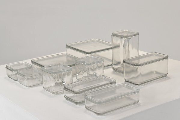 Cube Storage Container By Wilhelm Wagenfeld For Vlg Weisswasser, Germany, 1938 photo Furniture
