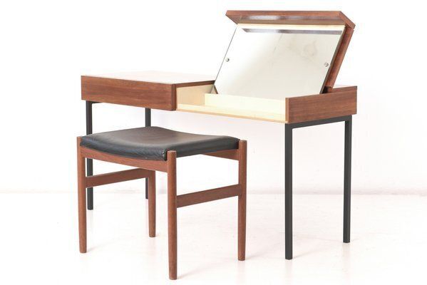 Dressing Table In Walnut From Wk Möbel, Germany, 1960s photo Furniture