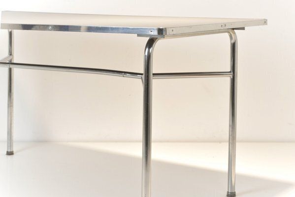 photo for sale Dining Table In Steel Tube From Mauser Works Waldeck, 1950s