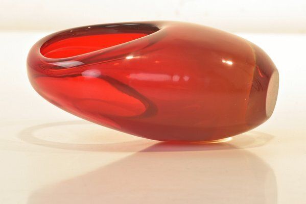Home Decor Sommerso Vase In Murano By Flavio Poli For Seguso, 1958 photo