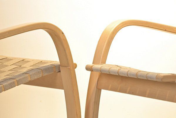 photo furniture Set Of 406 Cantilever Lounge Chairs By Alvar Aalto For Artek, Finland