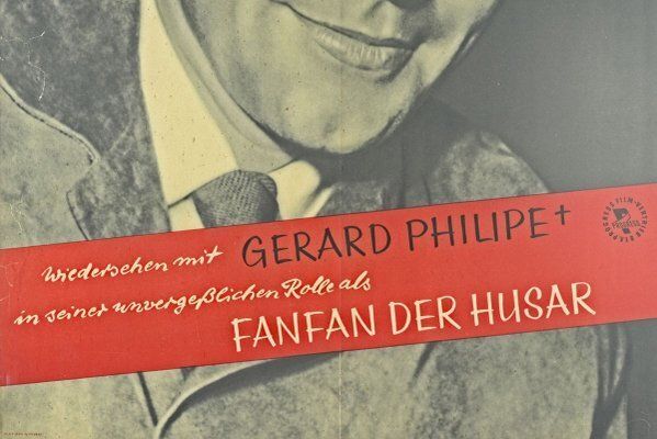 Vintage Movie Poster, Fanfan There Husar, 1960s photo for sale