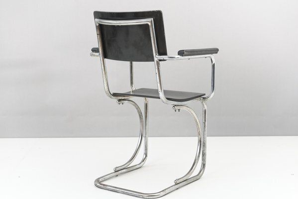 French Cantilever Armchair, 1935 photo vinterior