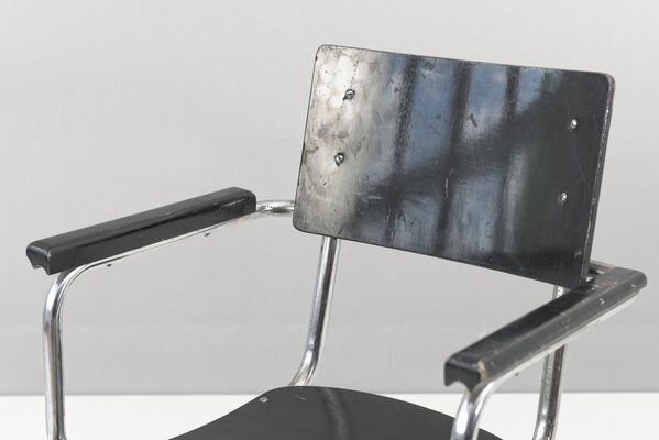 Furniture French Cantilever Armchair, 1935 photo